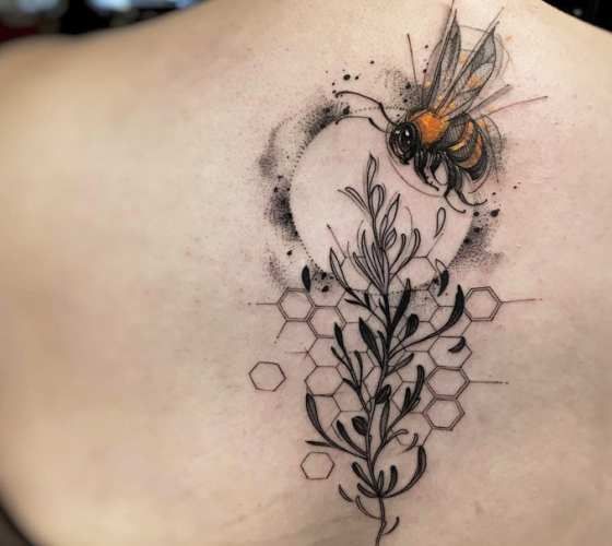 Bee Tattoos 114