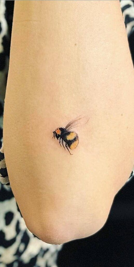 150+ Beautiful Bee Tattoos Designs With Meanings (2023) - TattoosBoyGirl