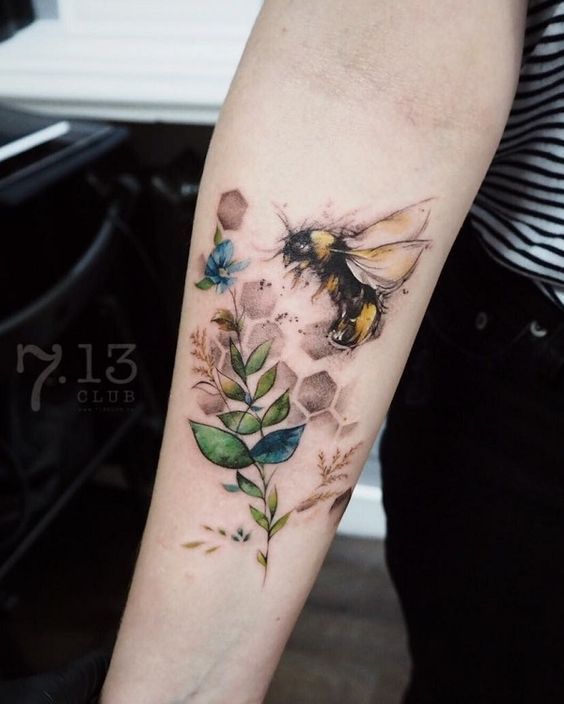Bee Tattoos 31