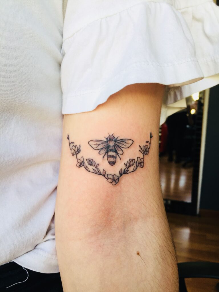 Bee Tattoos 40
