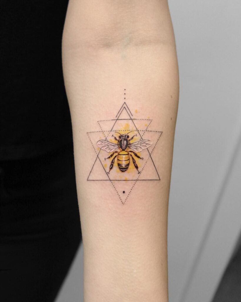 Bee Tattoos 6