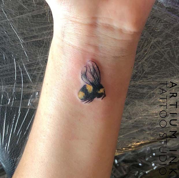 Bee Tattoos 7