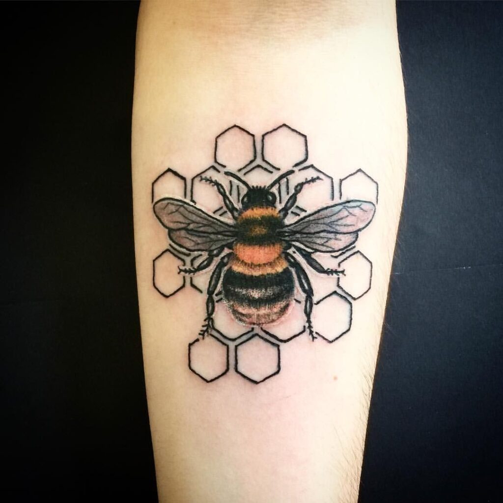 Bee Tattoos 75