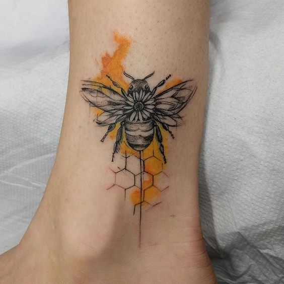 Bee Tattoos 8