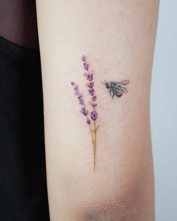Bee Tattoos 9