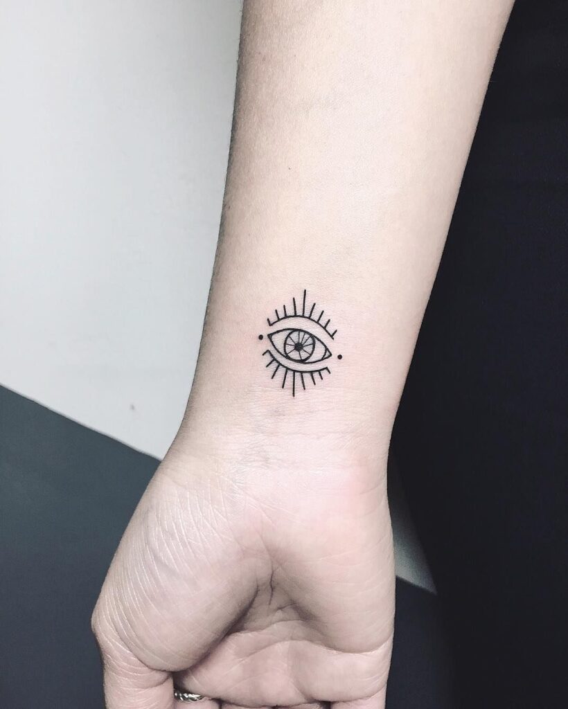 Evil Eye Tattoos 85