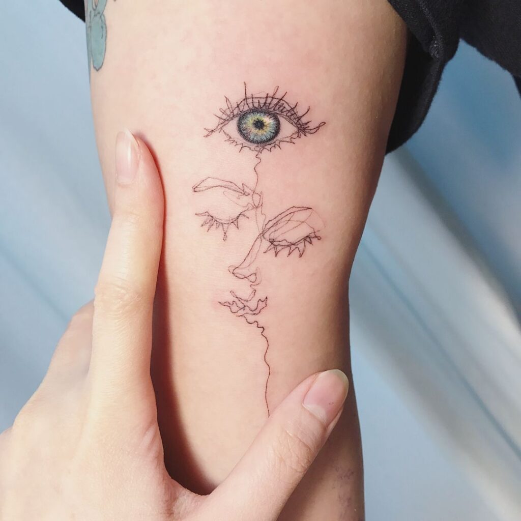 Evil Eye Tattoos 96
