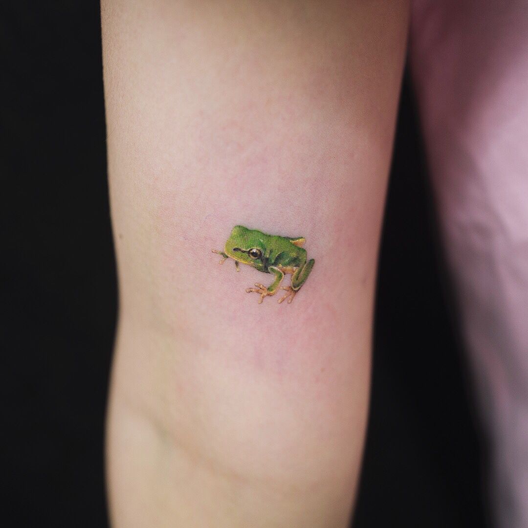 Cool Frog Tattoos Designs With Meanings Tattoosboygirl