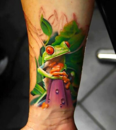 110+ Cool Frog Tattoos Designs With Meanings (2022) - TattoosBoyGirl