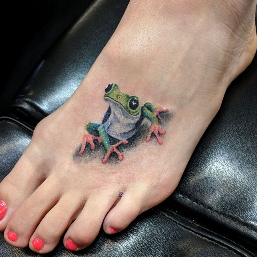 Frog Tattoos 75