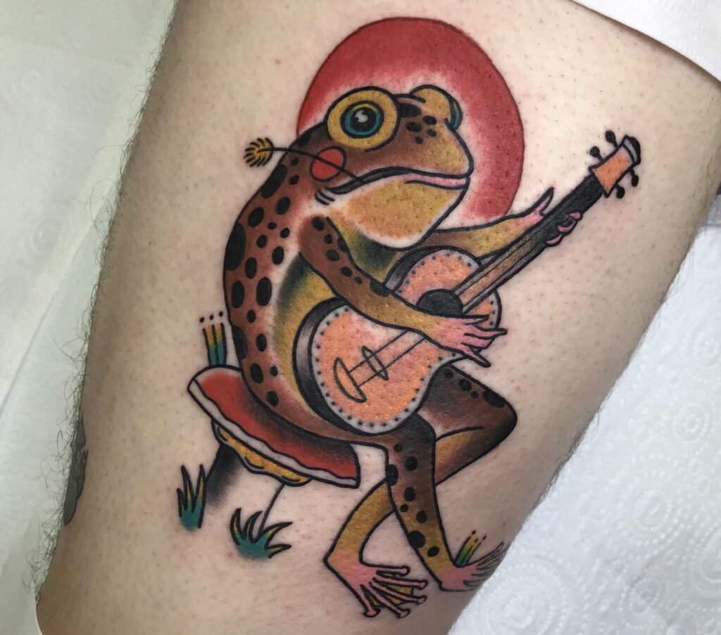 Frog Tattoos 9
