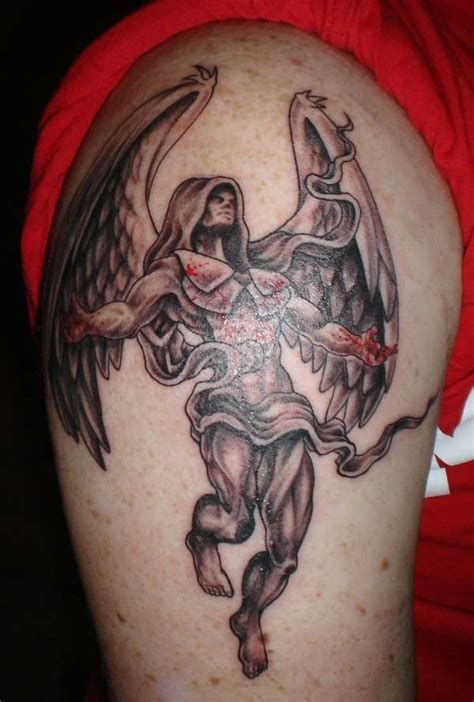 Guardian Angel Tattoos 37