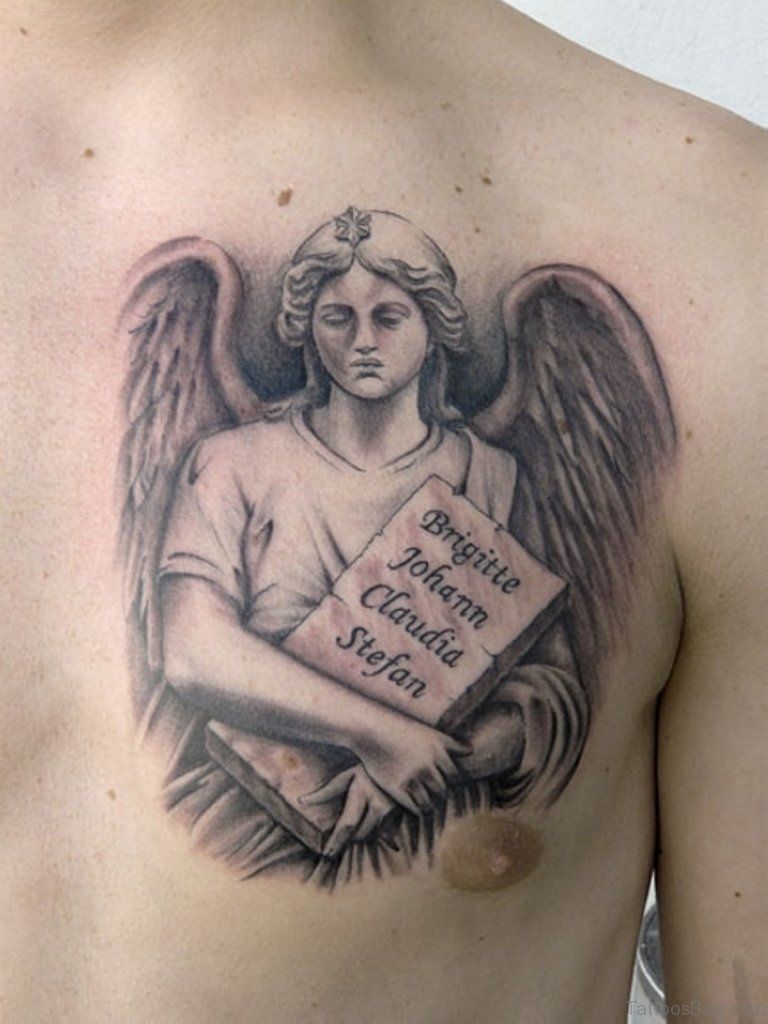 Guardian Angel Tattoos 66