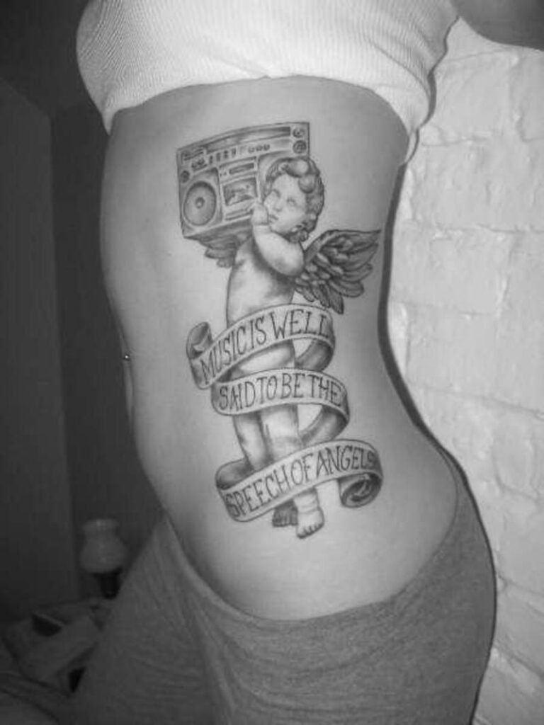 Guardian Angel Tattoos 73