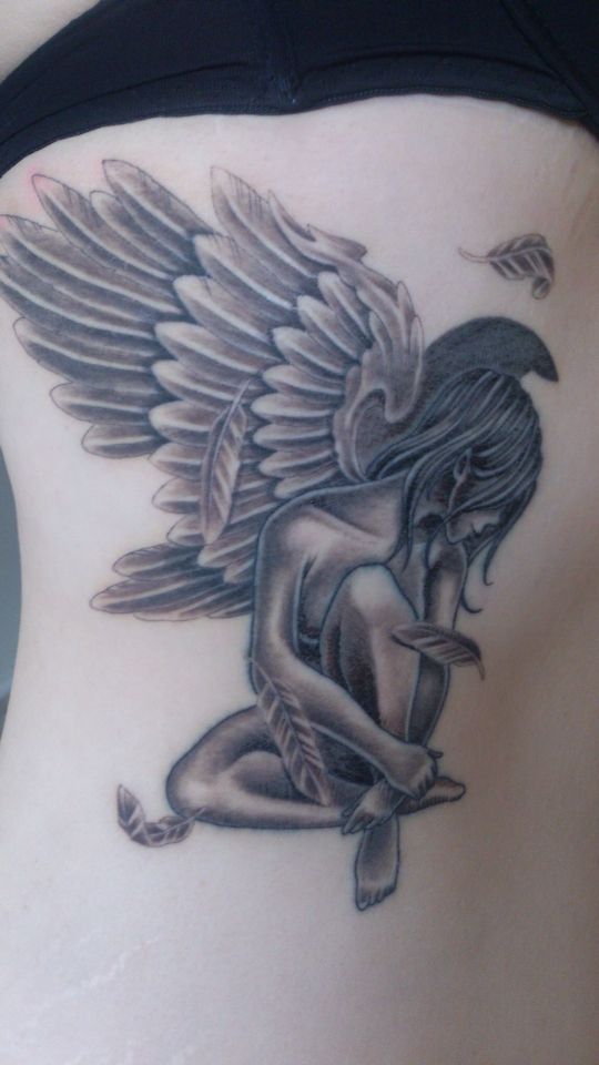 Guardian Angel Tattoos 79