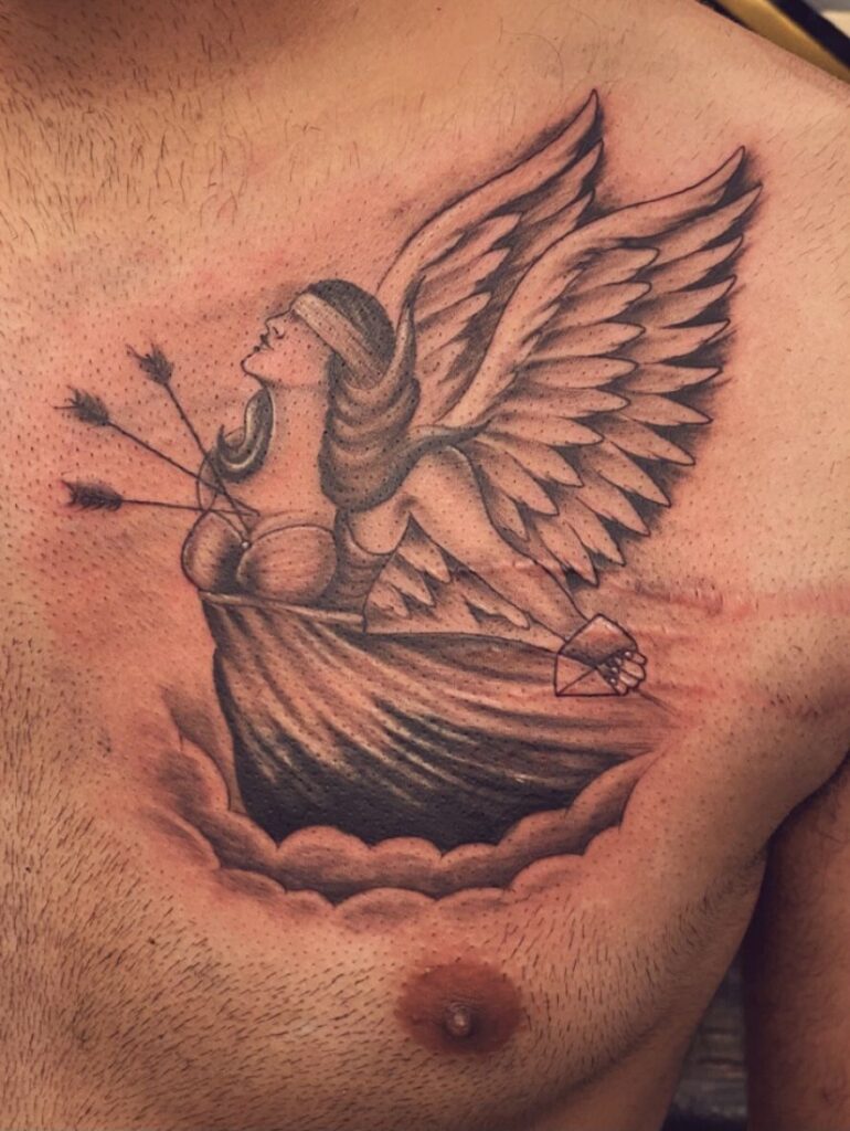 Guardian Angel Tattoos 85