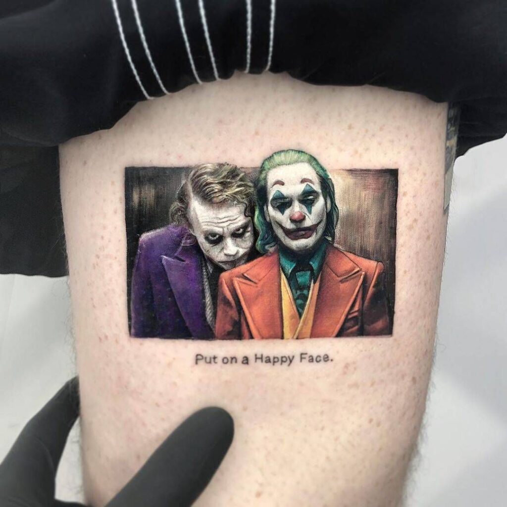 100+ Mesmerizing Joker Tattoos Designs With Meanings (2023) - TattoosBoyGirl