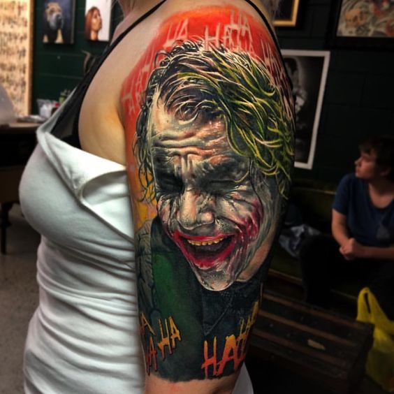 Joker Tattoos 22