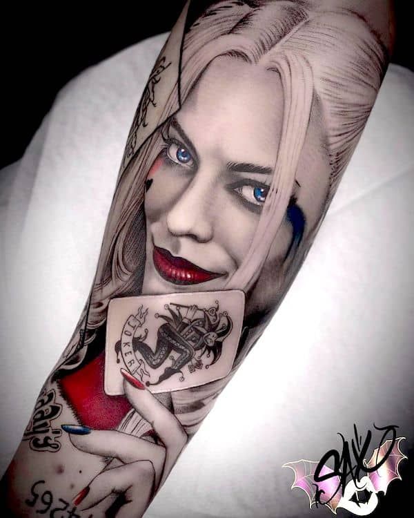 Joker Tattoos 24