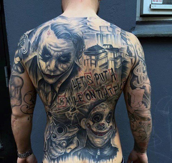 Joker Tattoos 33
