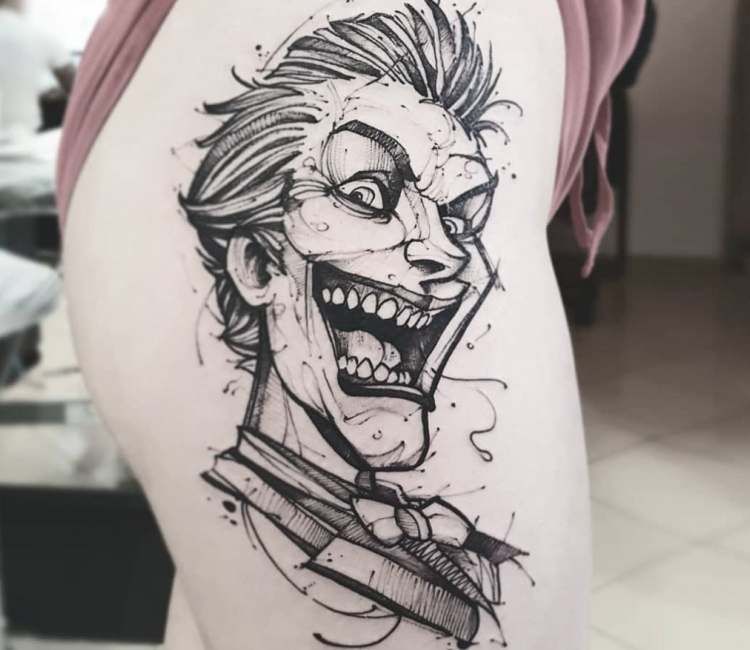 Joker Tattoos 44