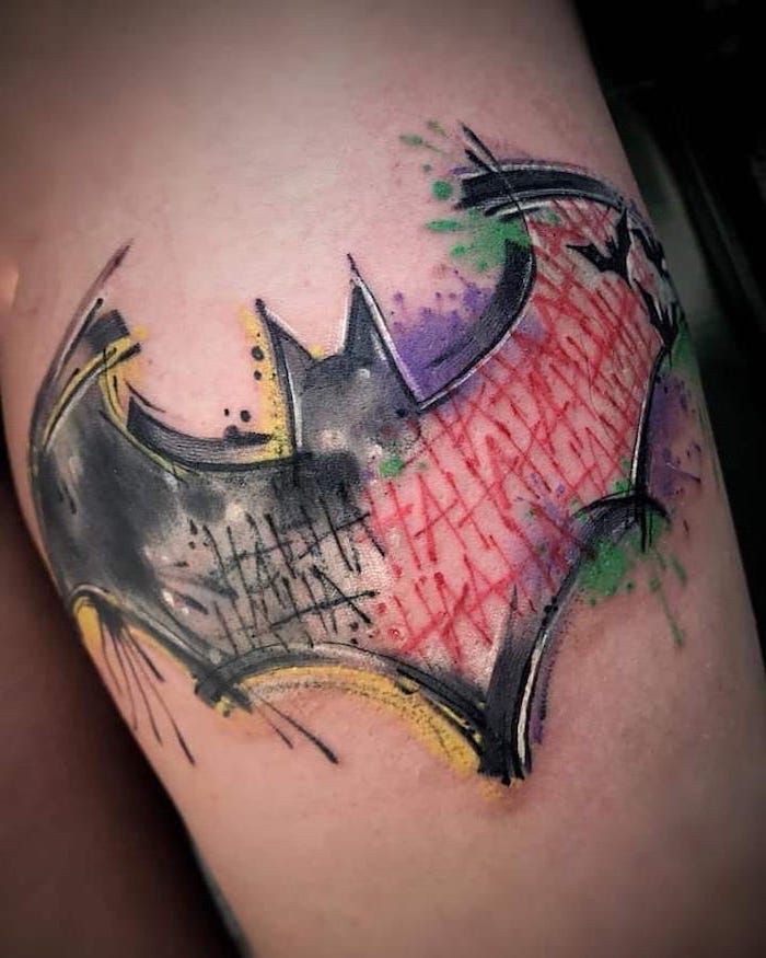 Joker Tattoos 55
