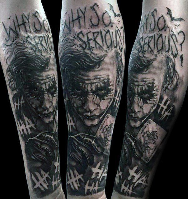Joker Tattoos 62
