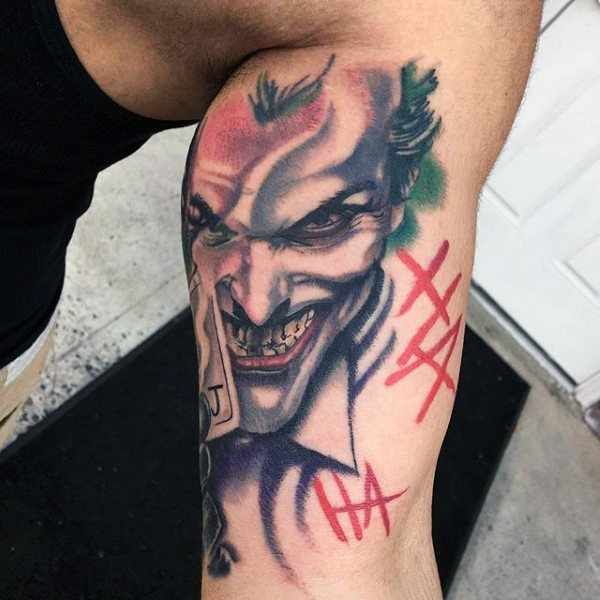 Joker Tattoos 63