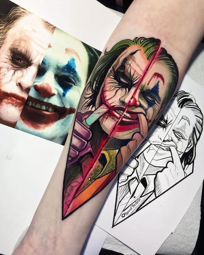 Joker Tattoos 71