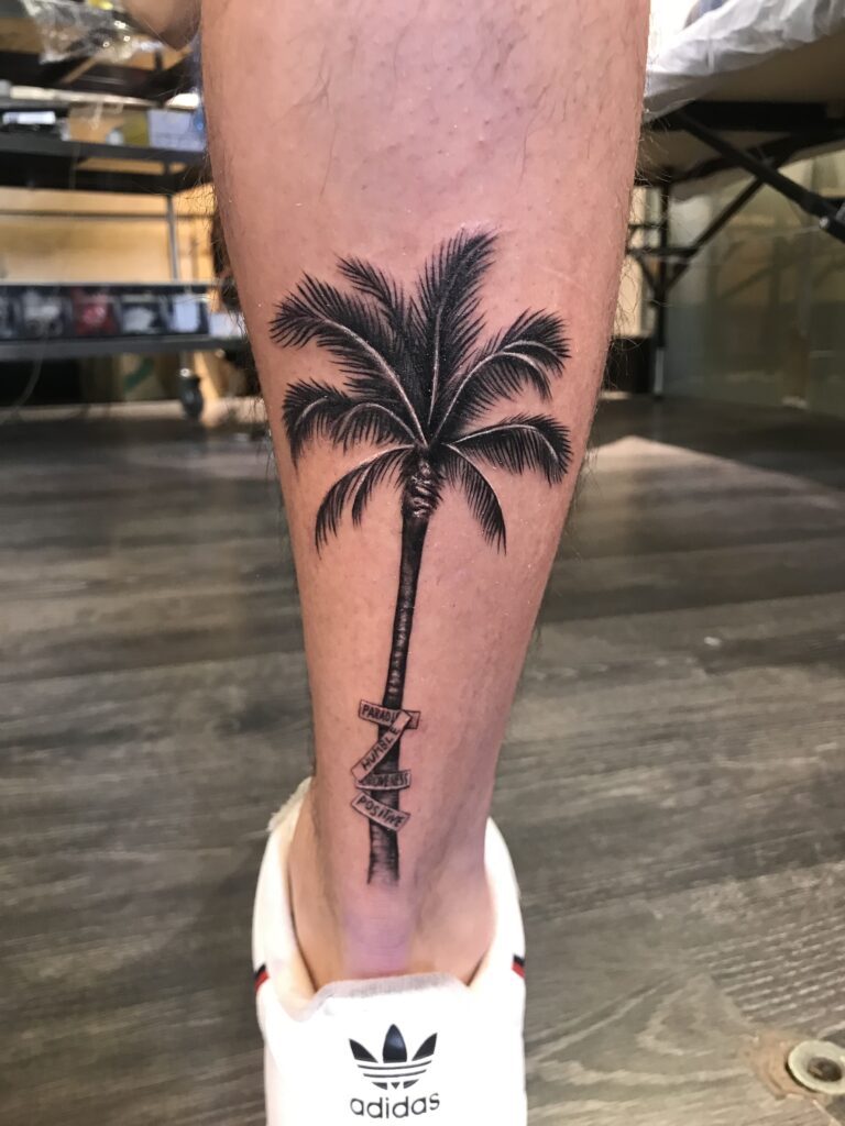 Palm Tree Tattoos 1