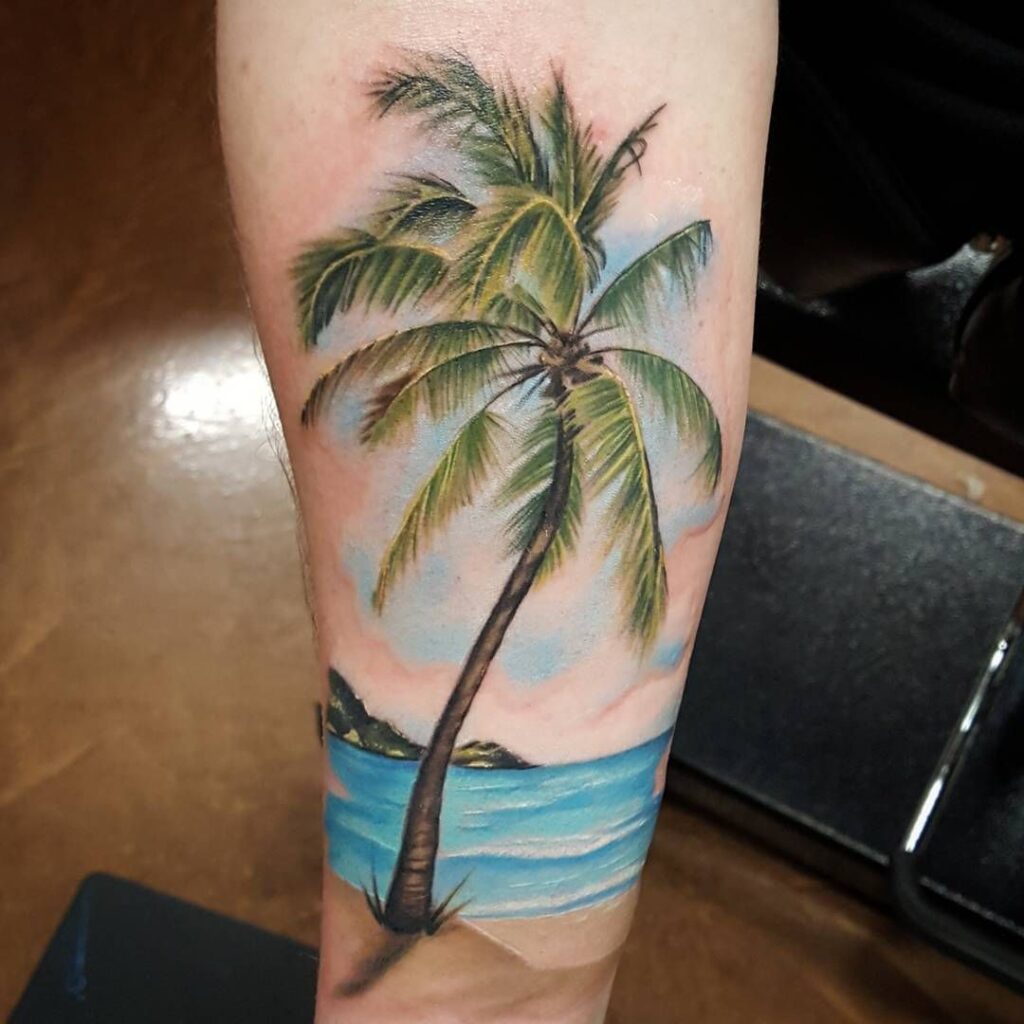 Palm Tree Tattoos 100