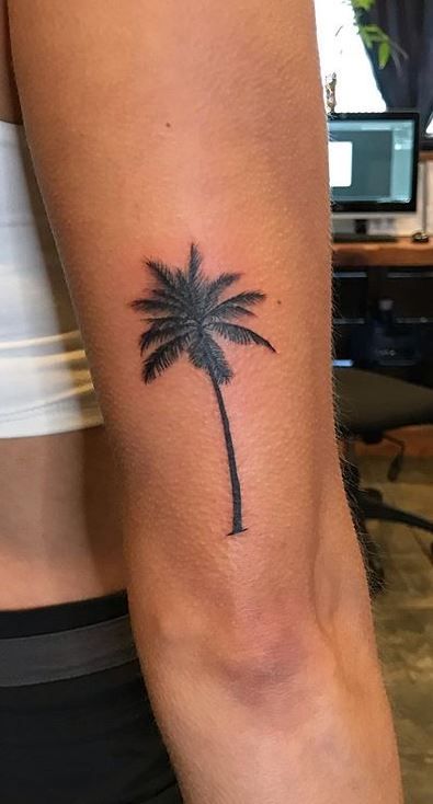 Palm Tree Tattoos 106