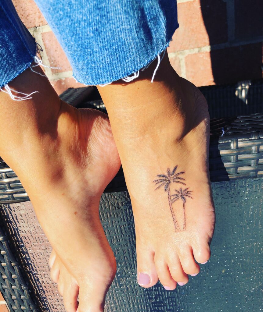 Palm Tree Tattoos 115