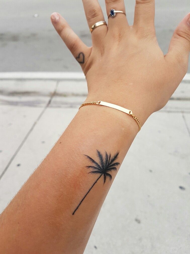 Palm Tree Tattoos 118