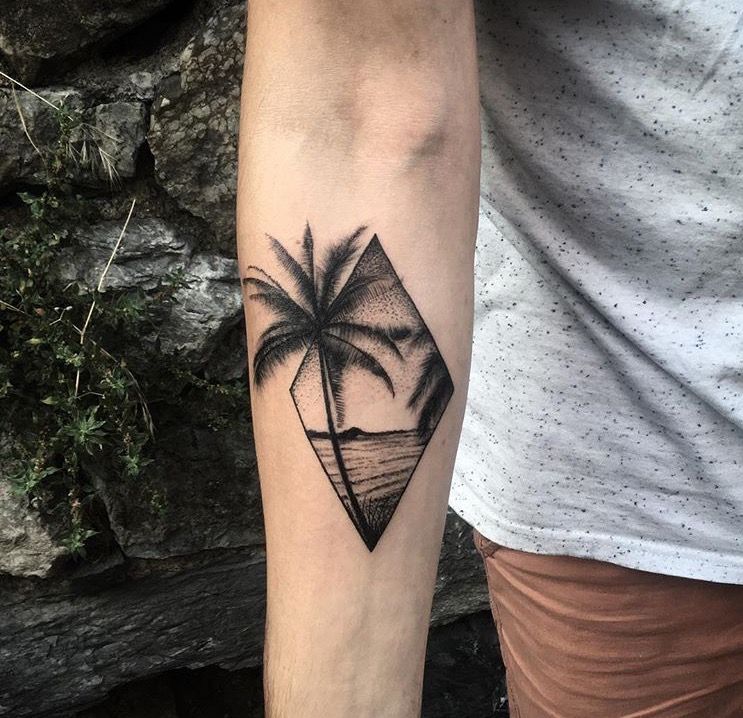 Palm Tree Tattoos 121
