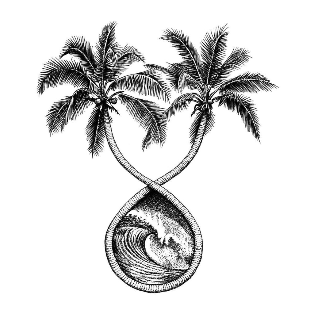Palm Tree Tattoos 124