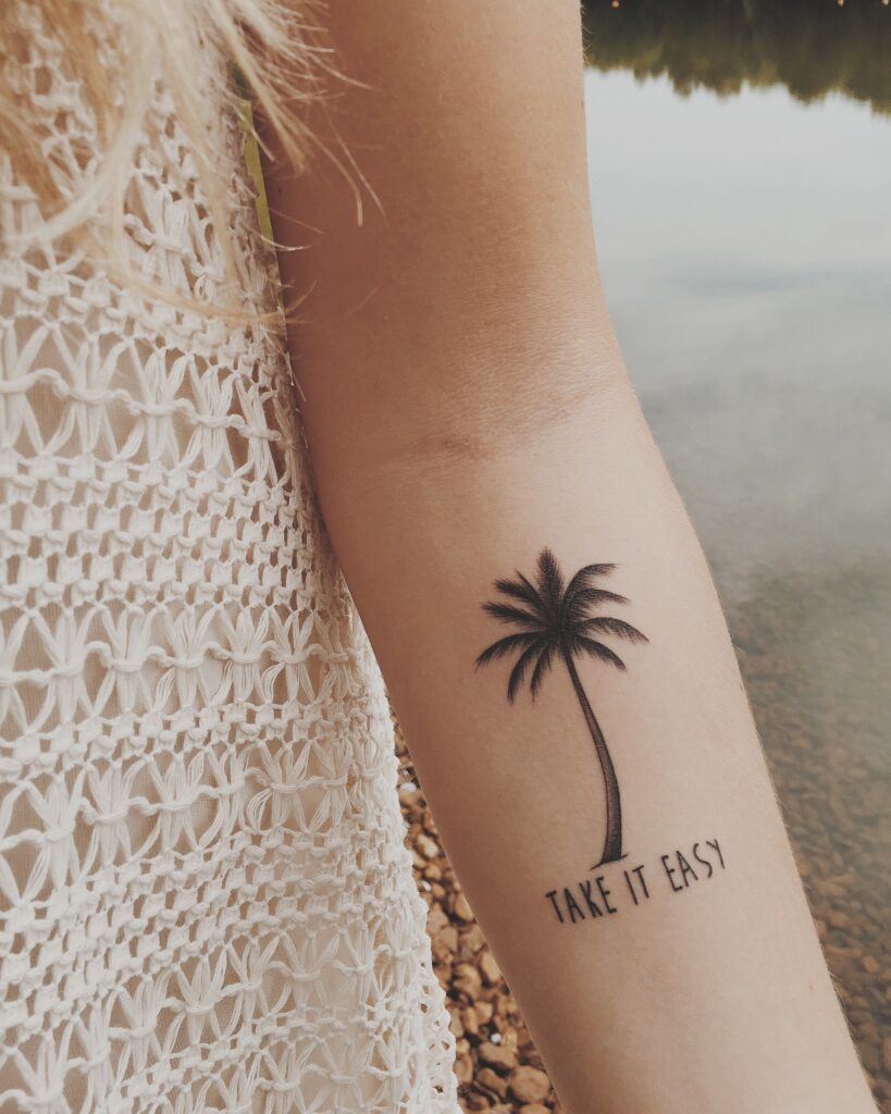 Palm Tree Tattoos 126