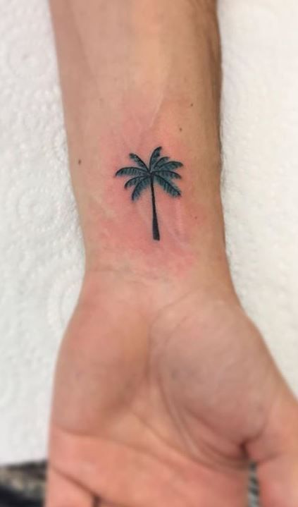 Palm Tree Tattoos 130