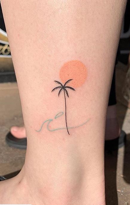 Palm Tree Tattoos 133