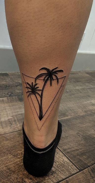 Palm Tree Tattoos 135