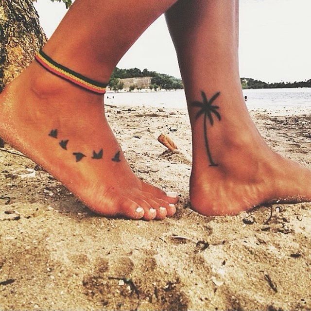 Palm Tree Tattoos 150