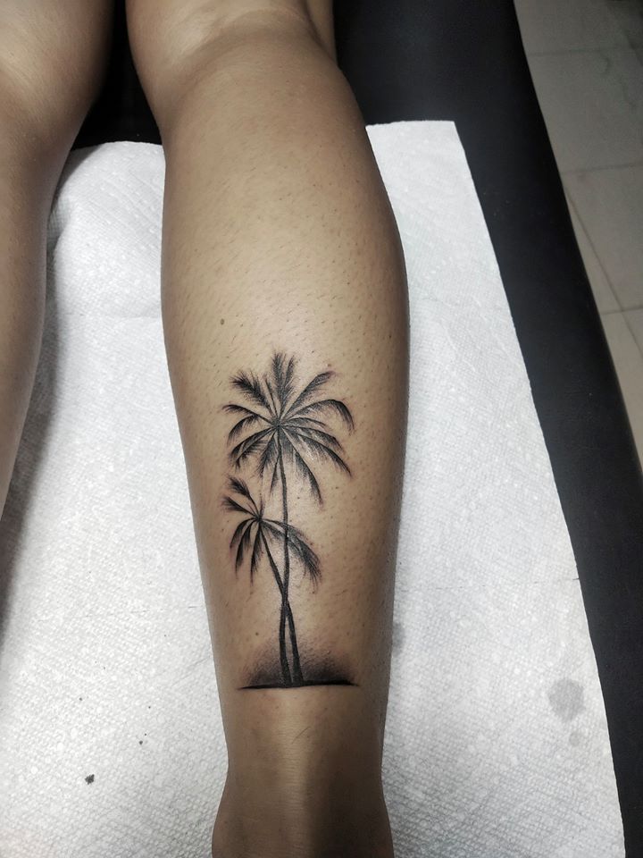 Palm Tree Tattoos 152