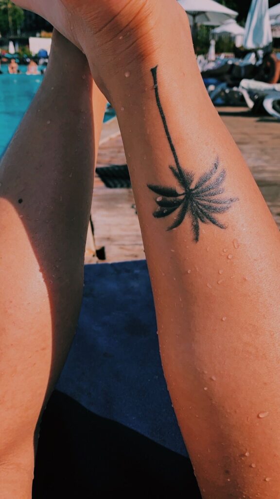 Palm Tree Tattoos 154