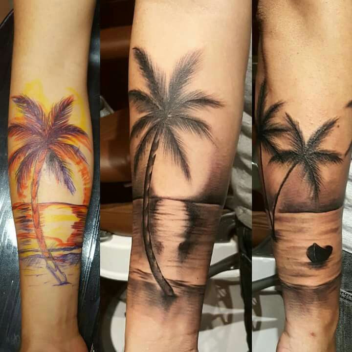 Palm Tree Tattoos 155