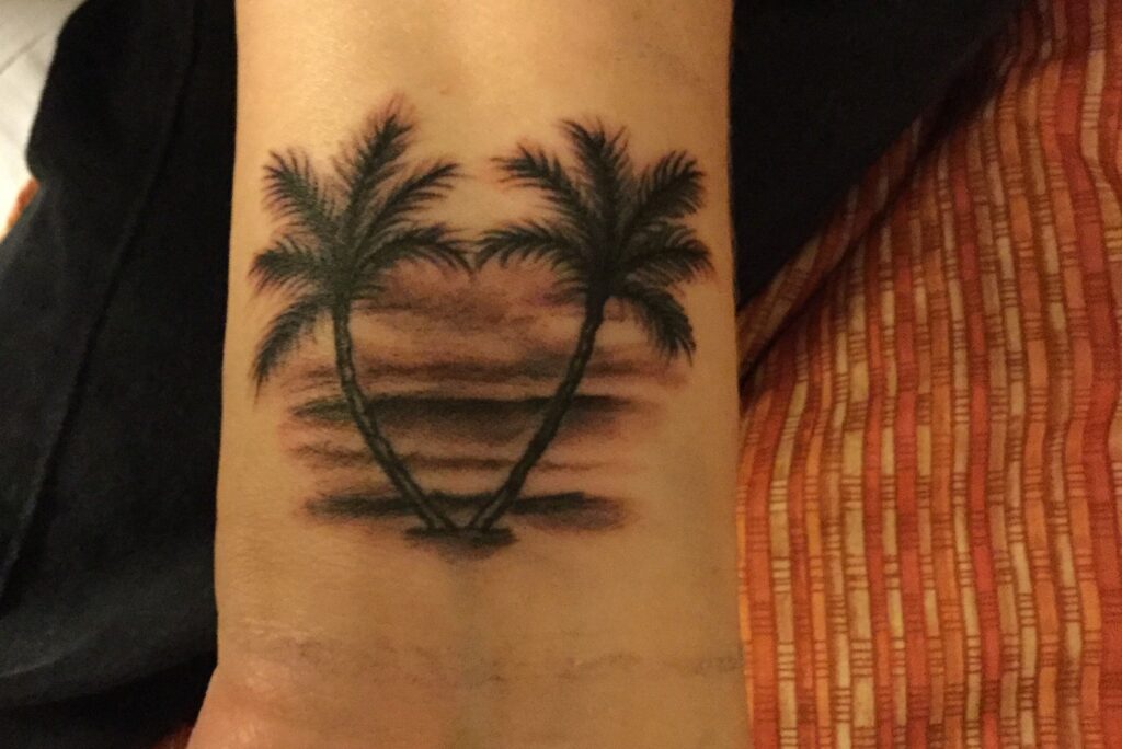 Palm Tree Tattoos 158