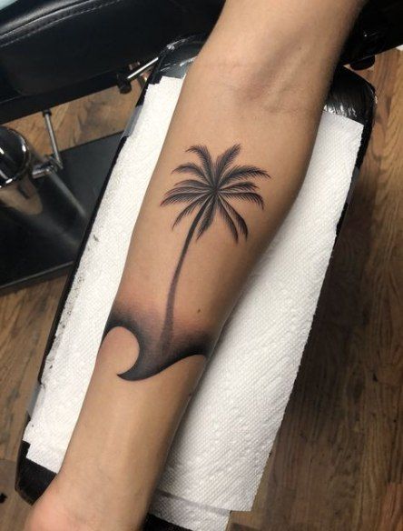 Palm Tree Tattoos 160