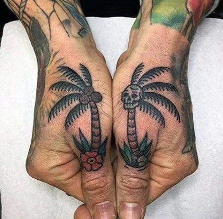 Palm Tree Tattoos 167
