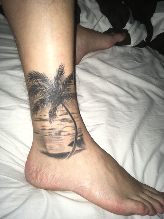Palm Tree Tattoos 17