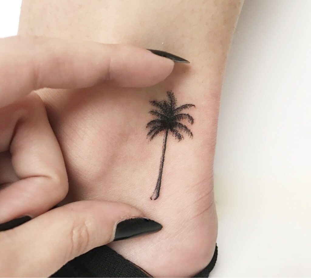 Palm Tree Tattoos 172