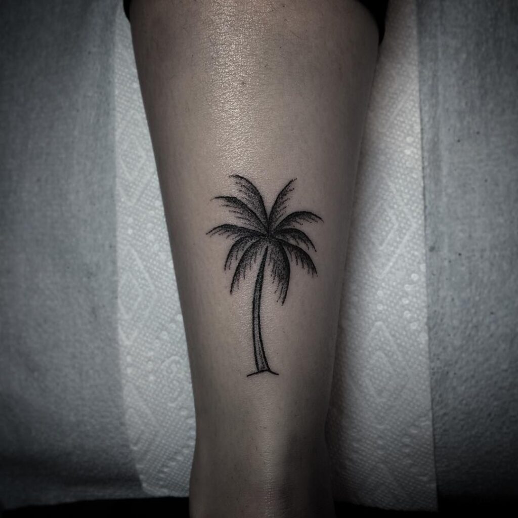 Palm Tree Tattoos 173